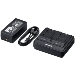 Panasonic AG-BRD70E Dual Rapid Charger USB-PD