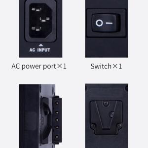 INNOX Dual V-Mount Self-adaptive Fast Charger