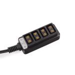 INNOX 1 to 4 D-Tap Splitter Straight Cable