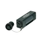 Neutrik NAO2M-H1W-A LC Duplex Multi-Mode PC OpticalCON DUO Coupler (Black)