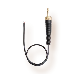 Lockable 3.5 mm Mini Jack to Bare Open End - DIY Adapter