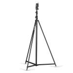 Manfrotto 111BSU Tall Steel Cine Stand with Leveling Leg, Black - 12' (3.6m)