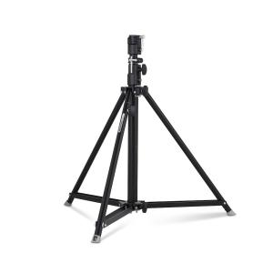 Manfrotto Follow Spot Stand with Leveling Leg (Black, 4.8')