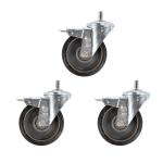 Manfrotto 374 Braked Wheel Set (160mm Diameter) for 387XU