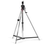 Manfrotto 2-Section Wind Up Stand with Leveling Leg (Chrome-plated, 8')