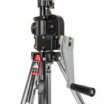 Manfrotto 2-Section Wind Up Stand with Leveling Leg (Chrome-plated, 8')