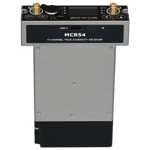 Wisycom MCR54 4 Channels Multiband True Diversity Receiver