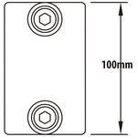 KUPO SLEEVE JOINT, SILVER