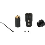 Cable Techniques Low-Profile Right-Angle XLR 5-Pin Female Connector with Adjustable Exit (Large Outlet)