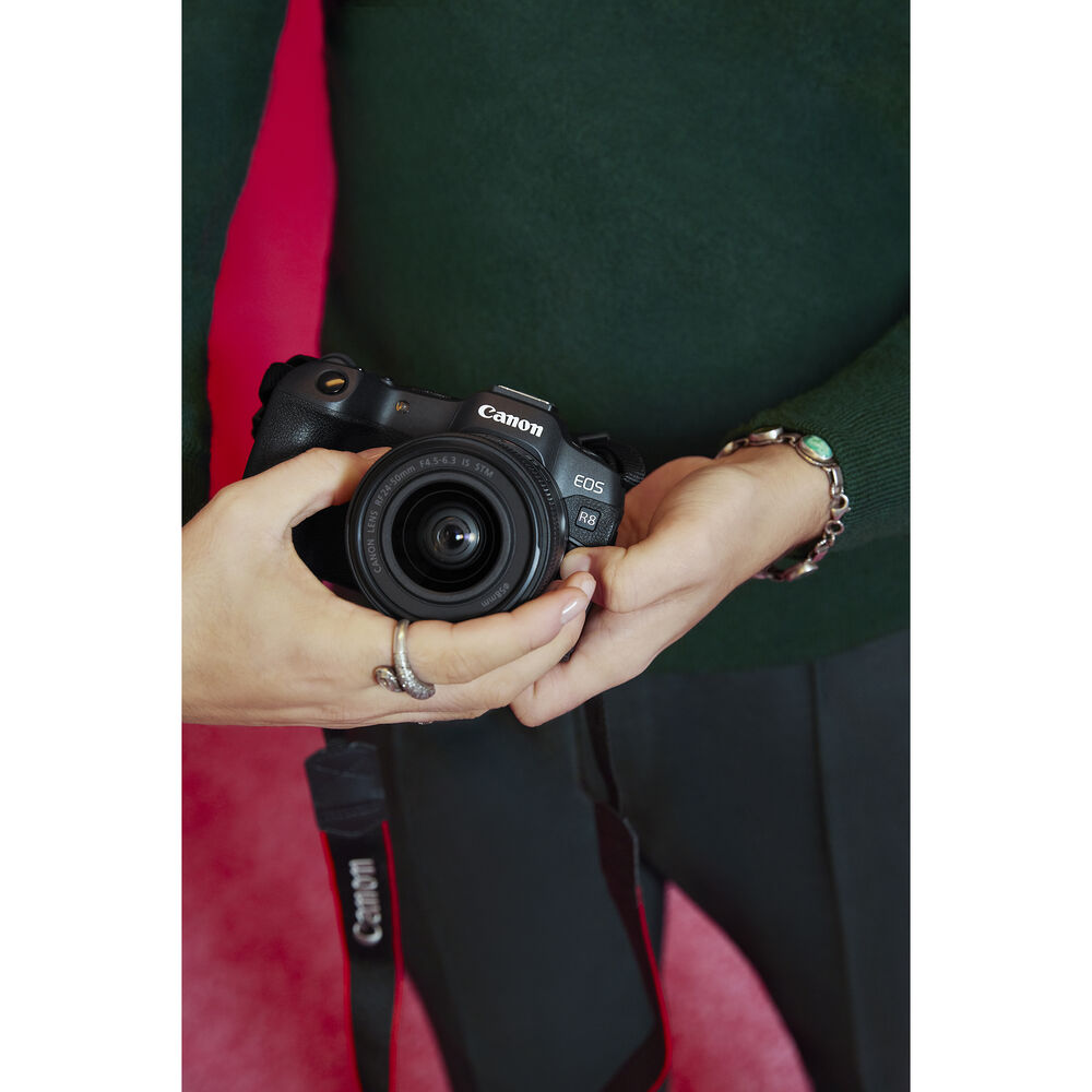 Canon EOS R8 Mirrorless Camera with RF 24-50mm f/4.5-6.3 IS STM Lens