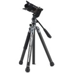 Fotopro X-Aircross 3 Lite Video Carbon Fiber Tripod (Slate Gray)