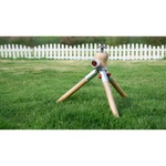 iFootage Timberpod Mini Tripod (Beech Wood, Silver)