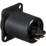Neutrik Multimode OpticalCon Duo Chassis Connector (Black)