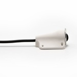 Bubblebee Industries Lav Concealer Mic Mount for Sennheiser ME 2-II (White)