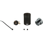 Cable Techniques Low-Profile Right-Angle XLR 3-Pin Male Connector (Large Outlet, B-Shell, Gray Cap)