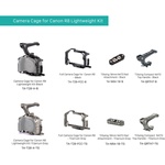 Tilta Lightweight Camera Cage Kit for Canon R8 (Titanium Gray)