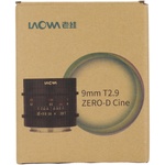 Venus Optics Laowa 9mm T2.9 Zero-D Cine Lens (Fuji X Mount, Feet)