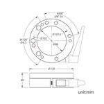 KUPO Elemack / Euro Female Adapter