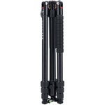Fotopro X-Go HR Pro Aluminum Horizontal Tripod with Monopod and Ball Head (Black)