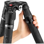 Manfrotto Nitrotech 612 Fluid Head with 635 FAST Single Leg Carbon Fiber Tripod