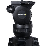 Miller CX6 Fluid Head with Toggle 75 2-Stage Alloy Tripod System (Ground-Level Spreader)
