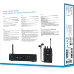 Sennheiser XSW IEM SET Stereo In-Ear Wireless Monitoring System (A: 476 to 500 MHz)