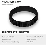 Tilta Seamless Focus Gear Ring (53 to 55mm)