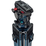 Sachtler FSB 10 Mk II 100mm Touch & Go Head with ENG 2 Aluminum Tripod System (Ground Spreader)