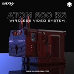 Vaxis ATOM 600 SDI Wireless Video System for RED KOMODO (Gold Mount, Black)