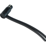 Cable Techniques LPS Low-Profile Right-Angle TA5F Female Connector (Multi-Position Outlet, Large Black Cap)