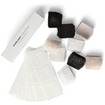 Bubblebee Industries Invisible Lav Fur Covers Outdoor Kit (3 Beige, 3 Black, 3 White, 30 Pieces of Tape)