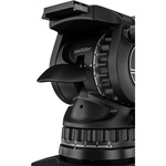 Sachtler aktiv10 Sideload Fluid Head with SpeedLevel & 7-Step Drag for Sachtler Tripods (100mm)