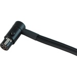 Cable Techniques LPS Low-Profile Right-Angle TA5F Female Connector (Multi-Position Outlet, Large Black Cap)
