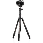 Benro MeFOTO BackPacker Pro 6-in-1 Carbon Fiber Travel Tripod with Photo Ball Head (Black)