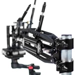 FLOWCINE Black Arm Complete Dampening System with 31-42 lb Anti-Vibration Mount & Pro Case