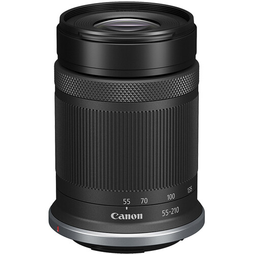 Canon EOS R50 Mirrorless Camera with 18-45mm and 55-210mm Lenses (Black)