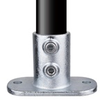 KUPO RAILING BASE FLANGE, SILVER