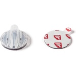 Rycote Overcovers Advanced Fur Disc Wind Covers for Lavalier Mics (5 Beige, 25 Round Stickies)