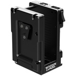 Wooden Camera Dual Battery Plate Cradle for Teradek Bolt LT Transmitter (V-Mount to Gold Mount)