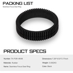 Tilta Seamless Focus Gear Ring (46.5 to 48.5mm)