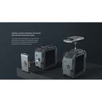 Tilta Shock-Absorbing Frame for DJI Osmo Action 2 Dual-Screen Combo (DJI Gray)