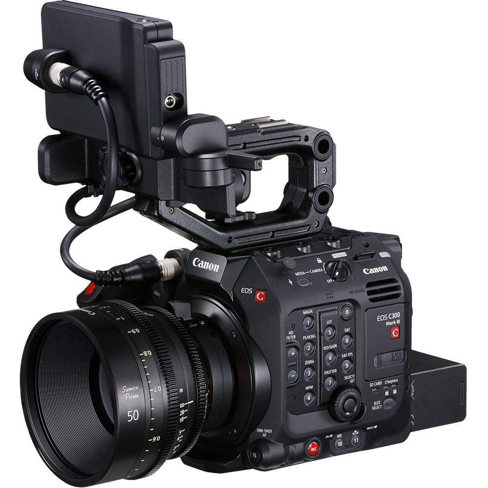 Canon EOS C300 Mark III Digital Cinema Camera Body (EF Lens Mount)