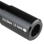 KUPO KS-202B / DOUBLE END TVMP SPIGOT WITH 17MM RECEIVER