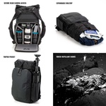 Tenba Fulton v2 16L Photo Backpack (black & black camouflage)