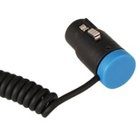 Cable Techniques XLRF to 3.5mm TRS Coiled Cable (8-15")