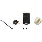 Cable Techniques Low-Profile Right-Angle XLR 3-Pin Male Connector (Large Outlet, B-Shell, White Cap)