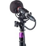 Rycote Baseball Felt-Covered Windscreen (Black, 19/20mm, 3-Pack)