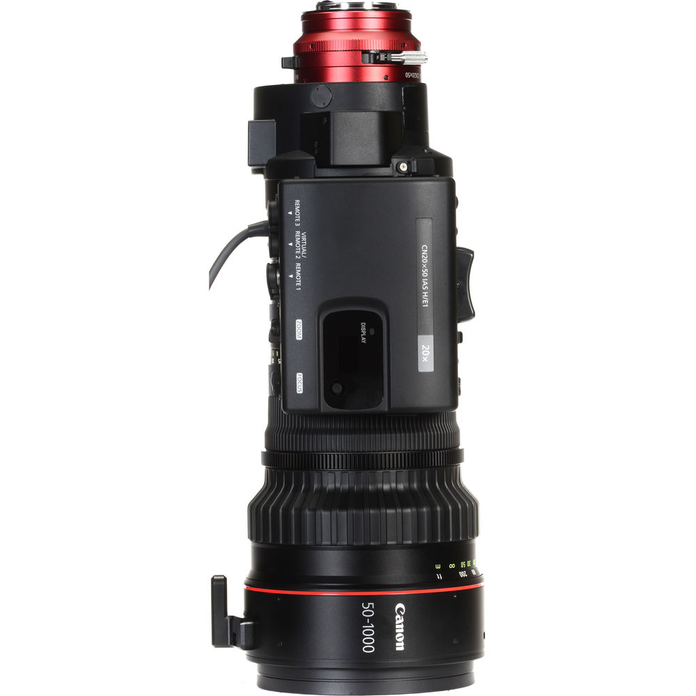 Canon CINE-SERVO 50-1000mm T5.0-8.9 with EF Mount
