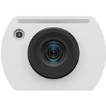 Sony Compact UHD 4K Box-Style POV Camera with Wide-Angle Lens (NDI License Key Code, White)