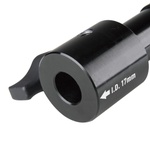 KUPO KS-202B / DOUBLE END TVMP SPIGOT WITH 17MM RECEIVER